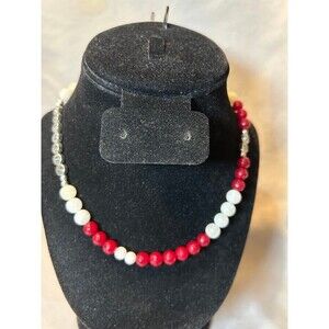 University of Oklahoma Sooners Beaded Necklace